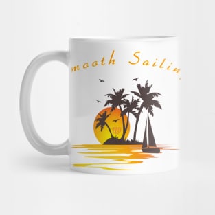 Sailing at Sunset Mug